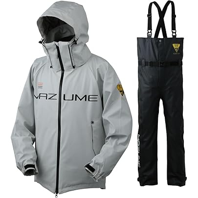 Amazon | [シマノ] マリンスーツ RA-301V ライトグレー M | レイン