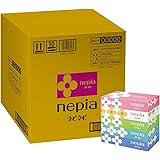 【まとめ買い】ネピア ネピネピティシュ (300枚150組)×5コパック×12個