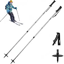 Amazon | JEJIET 【2025新登場・スキー専用】スキーストック スキー