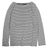 授乳服 長袖 Tシャツ 授乳口付き 無地 長袖Tシャツ/授乳服 トップス 産後対応 ホワイト-M7827 L