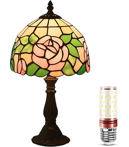 Amazon.co.jp: ステンドグラスランプ 吊り下げ テーブルランプ