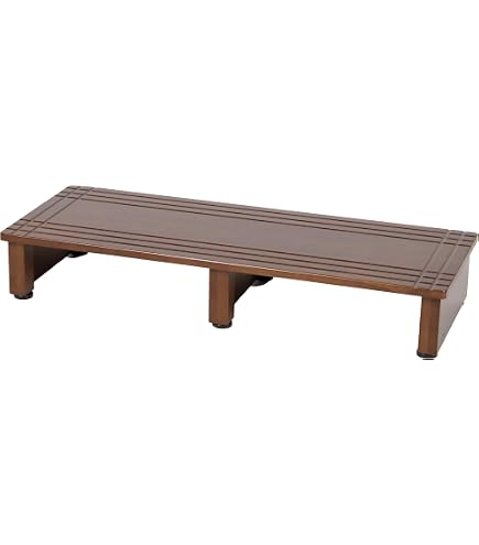 Amazon.co.jp: クロシオ(Kuroshio) 天然木 玄関台90 4224 : Home & Kitchen