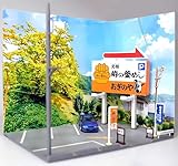 頭文字D 1/64 スケール 峠の釜めし おぎのや ジオラマ 背景あり ミニカーなし [並行輸入品]