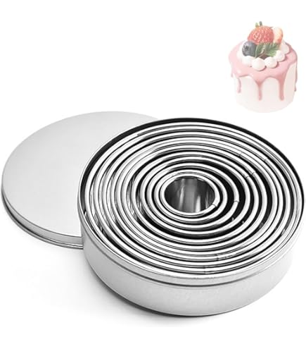 Amazon｜丸セルクル 直径6cm 高さ3cm ケーキリング ステンレス製 業務