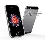 Simpeak iPhone SE 対応 ケース Apple iPhone SE 5 5s 適応 クリア保護カバー TPU 耐衝撃バンパー アンチスクラッチ