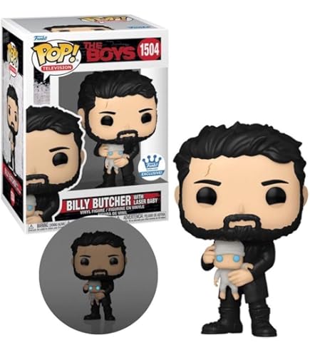 Funko Pop! TV: The Boys - Black Noir, Multicolor, Amazon Funkon