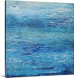 Erin Ashleyプレミアムシックラップキャンバス壁アート印刷題名Ocean Bay 20" x 20" 2252922_24_20x20_none