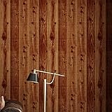 Blooming壁Textued木製Plank Rollsのログ・壁紙ホーム装飾、57 sq。FT /ロール、98705