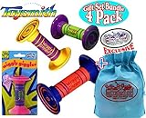 Wiggly Giggler Rattlesギフトセットパーティーバンドルwith Exclusive " Matty 's Toy停止」ストレージバッグ – 4パック( Assorted )