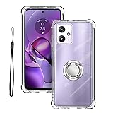 Motorola(モトローラ) Moto G64 5G / Moto G54 5G / Moto G54 Power 5G 5G 用 ケース 保護カバー [HUKWIMO] TPU製 ソフト 柔らかい手触り スクリーン & カメラ保護 耐衝撃 薄型 軽量 指紋防止 取付簡単 黄変防止 適用 Moto G64 5G [クリア 透明]