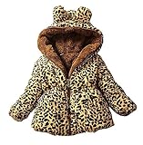 [もうほうきょう] 女の子　コート　子供服　冬ふかふか　プラス絨コート　1-2-3歳の赤ちゃん　厚手女赤ちゃん綿入れの上着 (65-80, イエロー)