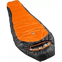 Coleman コールマン ノースリム マミー型 寝袋 オレンジ ブラック -17.8℃ 188cm 大人用 キャンプ アウトドア スリーピングバッグ サーモテック 秋 冬用 シュラフ 氷点下 洗濯機 丸洗い可