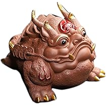 金蟾 置物 銅細工 蟾蜍 蛙 茶寵 装飾品 工芸品 美術品 Amazon.co.jp: 銭蛙 金蟾 茶寵 三本脚の蛙 三足蟾 茶の寵 茶宠