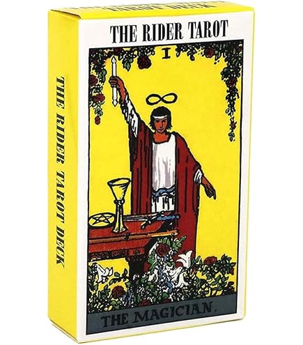 新品・未開封★ライダー版　タロットカード　防水♪高級☆ Amazon | Ergugos タロットカード 占い ウェイト版 78枚