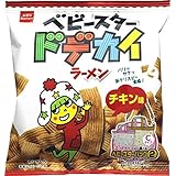 【公式】おやつカンパニー ベビースタードデカイラーメンチキンミニ 37g×24袋(幅広麺 つまみやすい 小袋 食べきりスナック菓子)