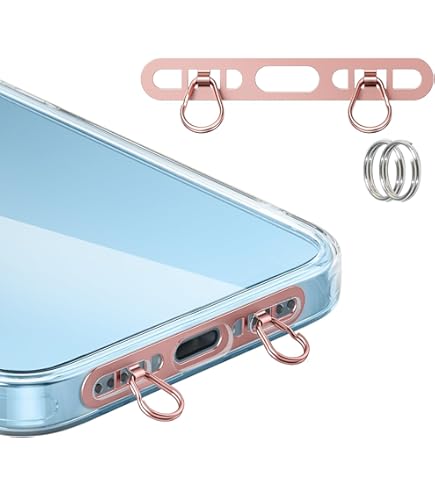 Amazon | ストラップホルダー 2口タイプ 携帯ストラップホルダー