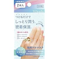 【タナック】指用ゲルマスク2枚入り【指に着けるだけｘゲル素材が伸縮性バツグンｘ洗って繰り返し使える】指サック サポーター指先 保護 指先