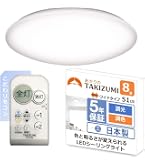 Amazon | タキズミ(Takizumi)【日本製・木製枠(桐)・節電】 スクエア形