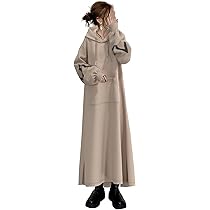 わんこ服　ハンドメイド♪ルンルン重ね着パーカーセット♡Lサイズ Amazon.co.jp: [YUANYUAN] 冬ワンピース レディース パーカー