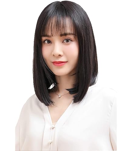 Amazon.co.jp: HAIRCUBEフルウィッグ人毛100％ セミロング パーマ