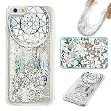 NEXCURIO アップルアイフォンシックス iPhone 6S 6 ケース 【流砂】 4.7インチ専用 衝撃防止 【強化ガラス液晶保護フィルム贈呈】 TPUソフトシリコンケース 保護シェル 超薄型 