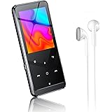 MP3プレーヤー Bluetooth5.0 Tuayoo MP3プレーヤー 音楽プレーヤー HIFI超高音質 2.4インチHD大画面 16GB内蔵 64GBまで拡張可能 SDカード対応 超軽量 FMラジオ多機能 ポータブルオーディオプレーヤー 日本語