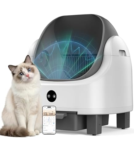 Amazon | 【電動半自動式】Toki-dot 猫 トイレ 自動 F001，ワンボタン