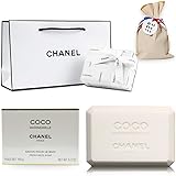 [セット品] ギフトラッピング済 CHANEL シャネル 国内正規品 COCO MADEMOISELLE SAVON POUR LE BAIN FRESH BATH SOAP ココ マドモアゼル サヴォン フレッシュ バス ソープ シャネルショップバ