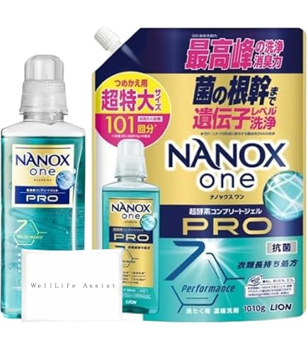 Amazon | トップ スーパーNANOX ニオイ専用 つめかえ用超特大 × 2