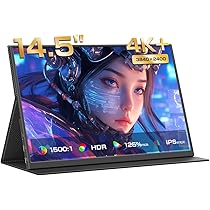 Amazon.co.jp: EVICIV QLED モバイルモニター14.5インチ 4K 非光沢