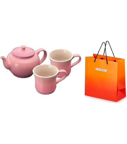 Amazon｜ル・クルーゼ(Le Creuset) ティータイム 3点 セット ティー