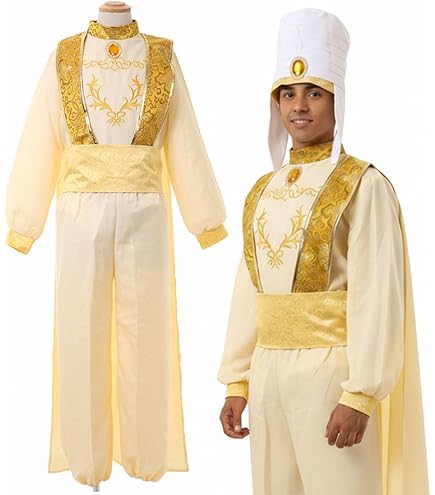 Amazon.co.jp: ハロウィン 仮装 アラジン ジーニー コスチューム