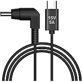 XMHL USB PD トリガーケーブル 充電ケーブル【pd ケーブル急速充電 採用 PVC 高耐久 頑丈 断線防止 絡まないデザイン】対応 パナソニック(Panasonic) レッツノート 5.5mm/2.5 mm eMarker 内蔵 15V 5