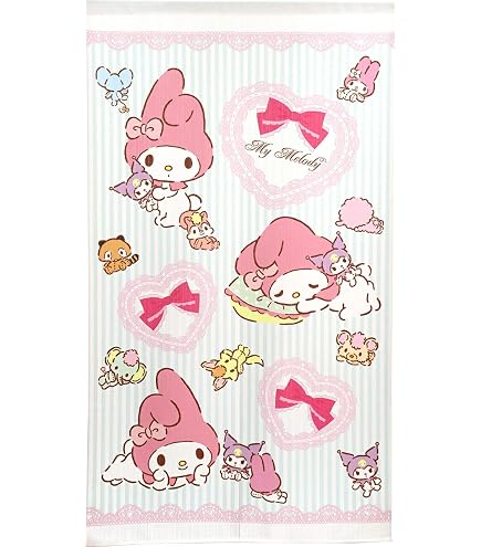 Amazon｜のれん工房 カフェカーテン サンリオキャラクターズ