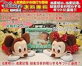 Disneyディズニー（のんびりミッキー・ミニー）ぬいぐるみと、デコミラー フォトフレーム（グリーン）の3点セット、出産祝い、出産記念ギフト、誕生日プレゼント、誕生日ギフト、送料無料(沖縄と離島を除く