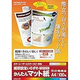 コクヨ(KOKUYO) カラーレーザー カラーコピー マット紙 100枚 LBP-KF1110