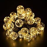 ブルームウイン（BLOOMWIN）LEDイルミネーション　ストリングライト　ストリングボール　電飾 3V 3W 低電圧　IP65　防水　PhilipsLEDチップ採用　省エネ　電球色　環境に優しい　雰