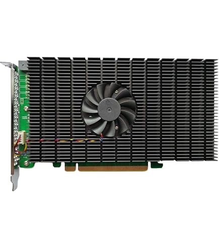 Amazon | HighPoint SSD7505 PCIe 4.0 x16 4チャンネル M.2 NVMe RAID