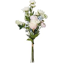 アーティフィシャルフラワー ラナンキュラス23本 アーティフィシャルフラワー・造花 お仏壇向けリトル仏花・供花