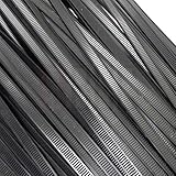 (親) BuyCheapCables Releasableナイロンケーブルジップタイ（ブラック – 50lbs – 100パック) 15 3/4" ブラック
