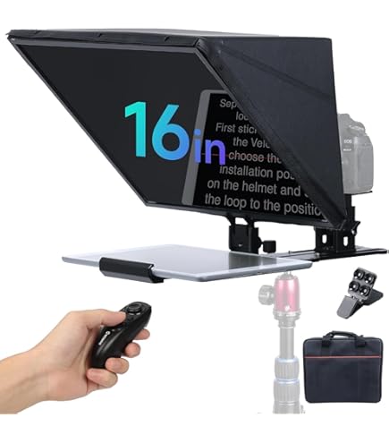 Amazon | Desview 17 inch テレプロンプター ポータブルパッド