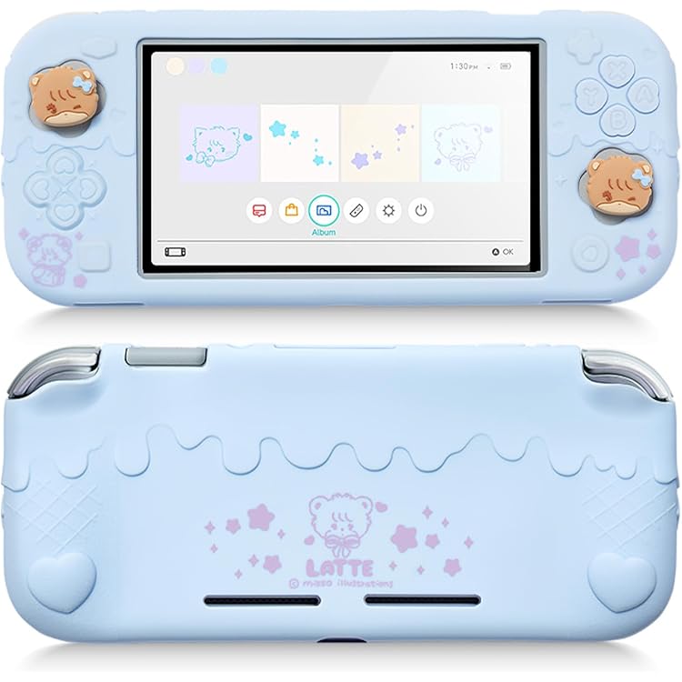 Amazon.co.jp: Switch lite用 ケース かわいい 半透明 ニンテンドー