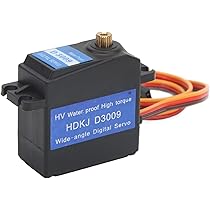 Amazon | ブラシレスサーボ 防水デジタルサーボ 4.8～7.2V 1/10