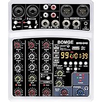 4チャンネルポータブルオーディオミキサー★USB電源ステージパフォーマンス＆配信 製品情報：MultiMix 4 USB FX：Alesis