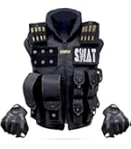 SWAT サバゲー ミルフォース ベスト レプリカ タクティカルベス 4枚セット SWAT サバゲー ミルフォース ベスト レプリカ タクティカルベス