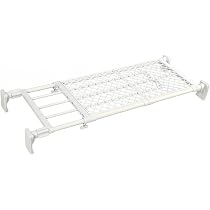 Amazon｜HEIAN SHINDO 突っ張り棚 超強力 ワイド メッシュ ホワイト