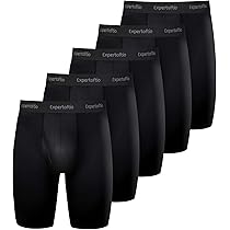 Amazon | [5MAYI] メンズ ボクサーパンツ 下着 ロング 前開き 綿