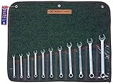 Wright Tool 750 11-Piece 12-Point Metric Combination Wrench Set [並行輸入品]