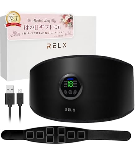 Amazon.co.jp: [EMS 腹筋ベルト] 腹筋マシーン 筋トレ 強力モデル 腹筋