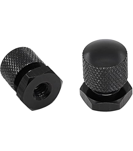 Aluminium Rear Fender Seat Mount Screw Bolt, Black 1/4-20 Thread With 1/2 Of Full Thread - View #7